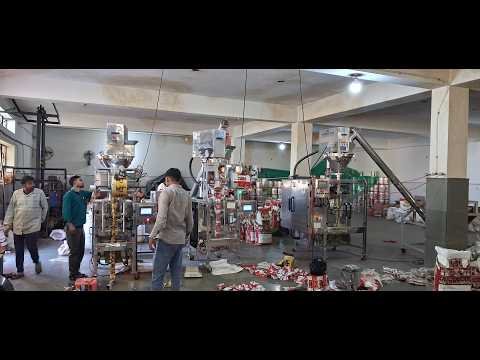 Nitrogen Flushing Snacks Packaging Machine